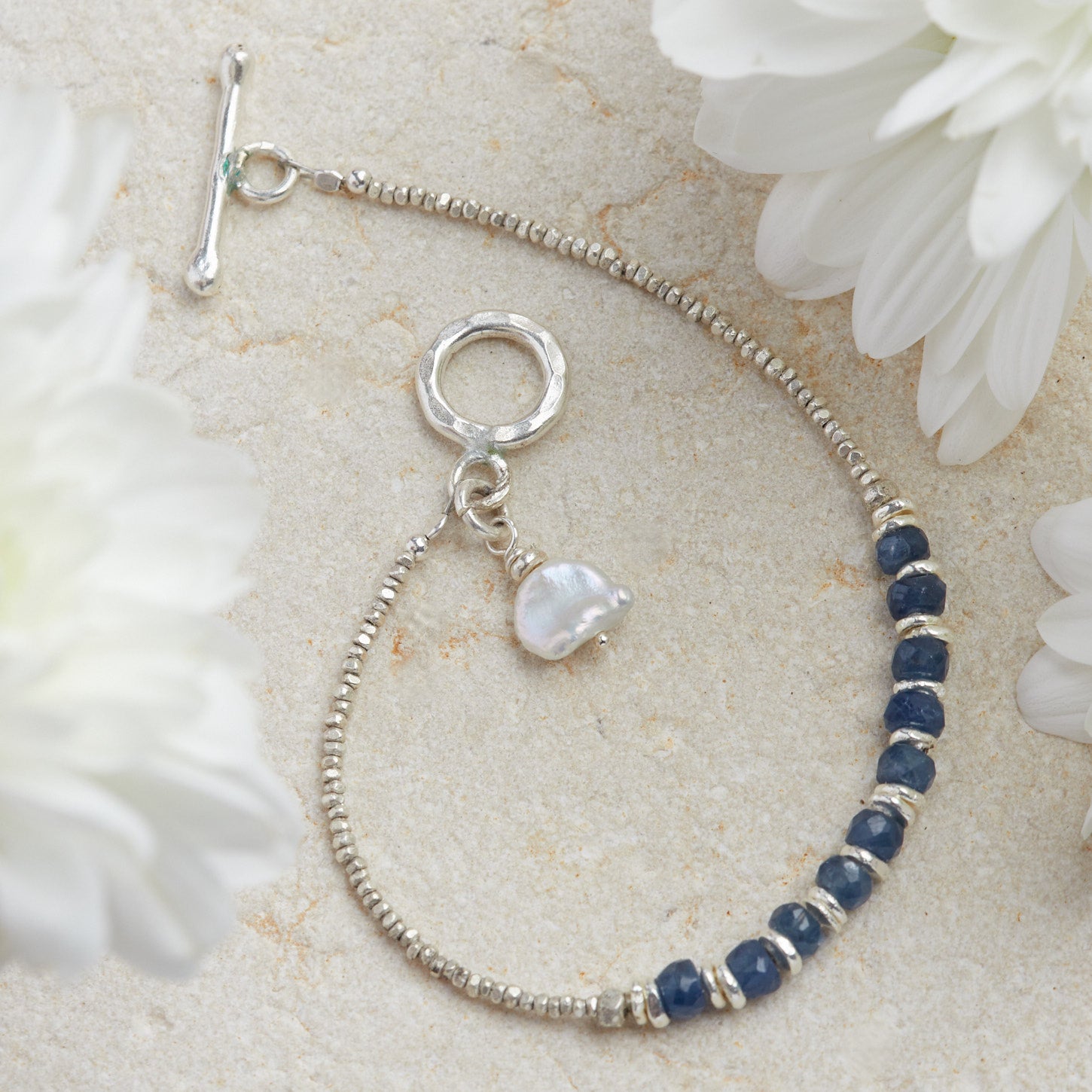 Celestial Blue Sapphire Bracelet